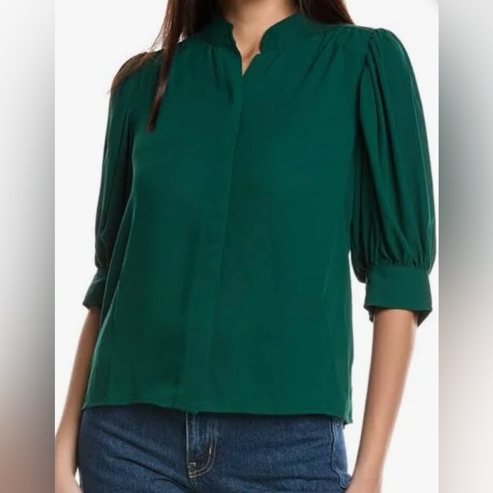 CeCe Coastal Sunrise Blouse